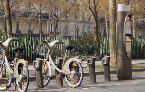 Vélib' work bike late retard