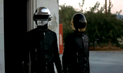 daft punk animated GIF