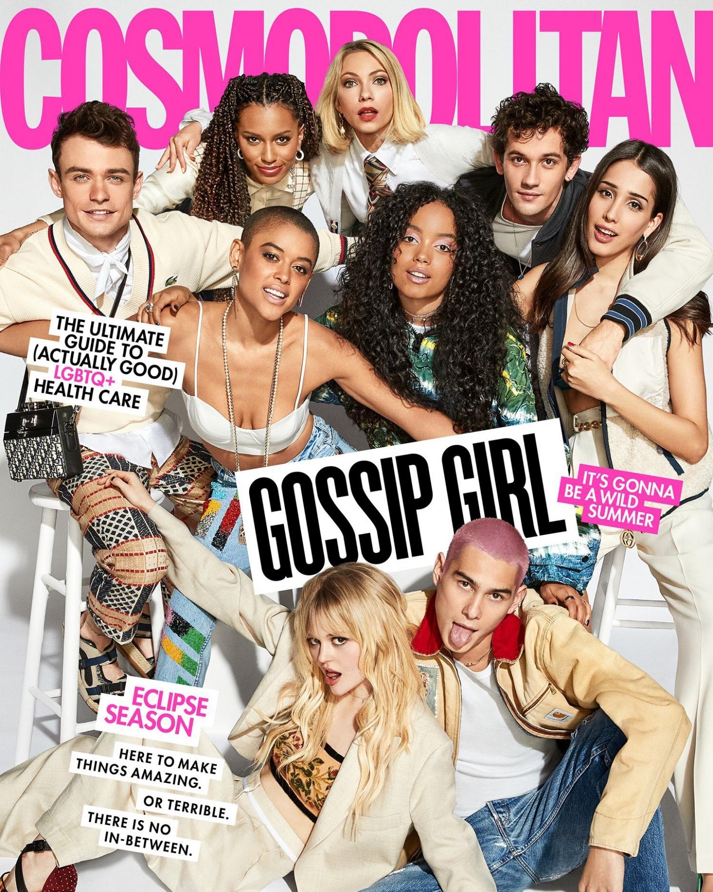 Gossip Girl pour Cosmopolitan