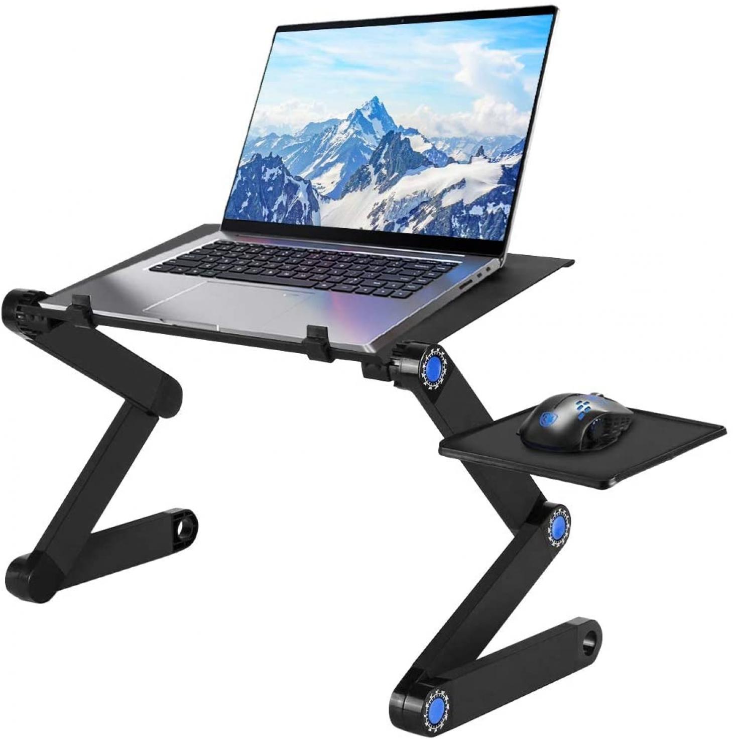 Table de lit pliable pour ordinateur