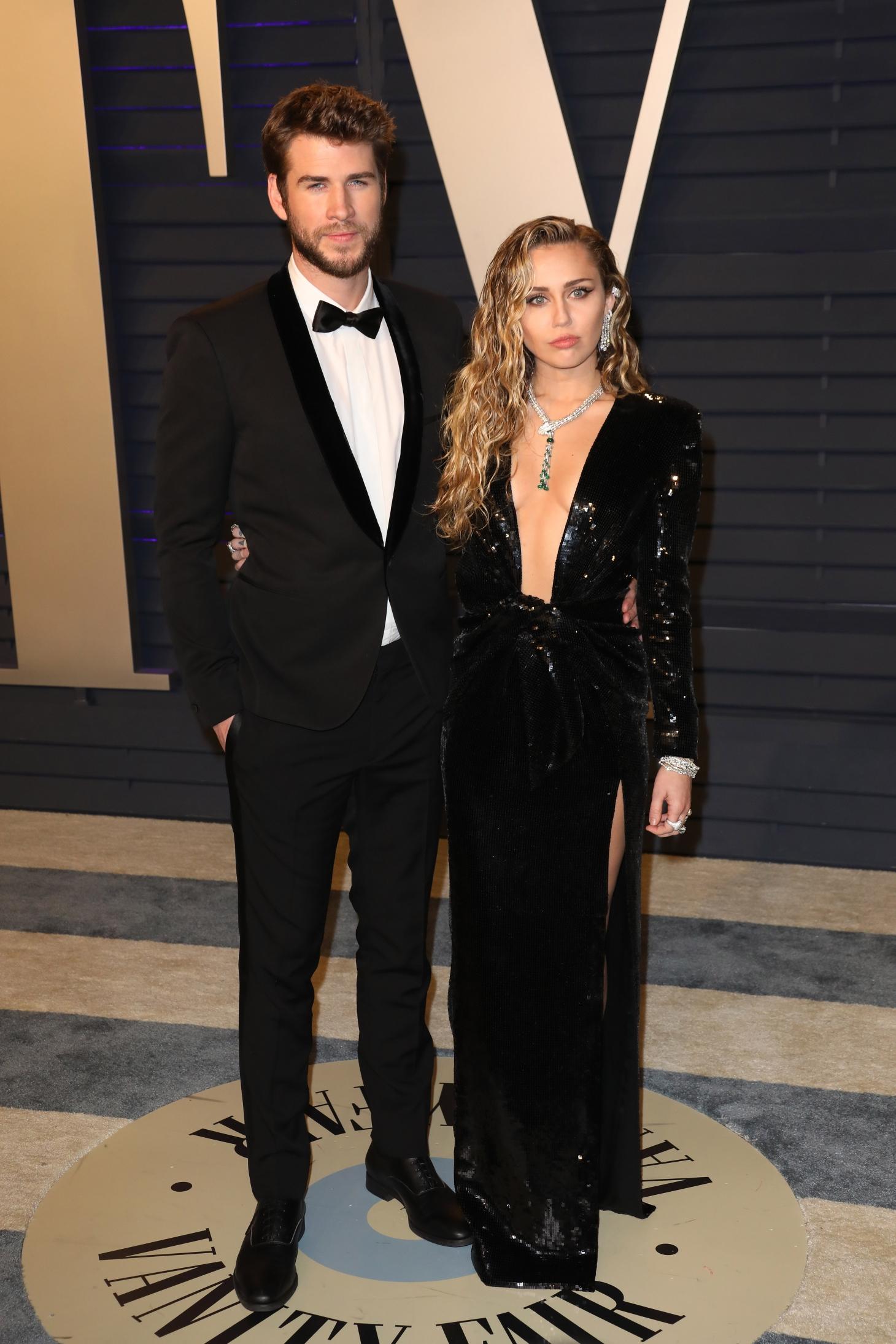 Miley Cyrus et Liam Hemsworth