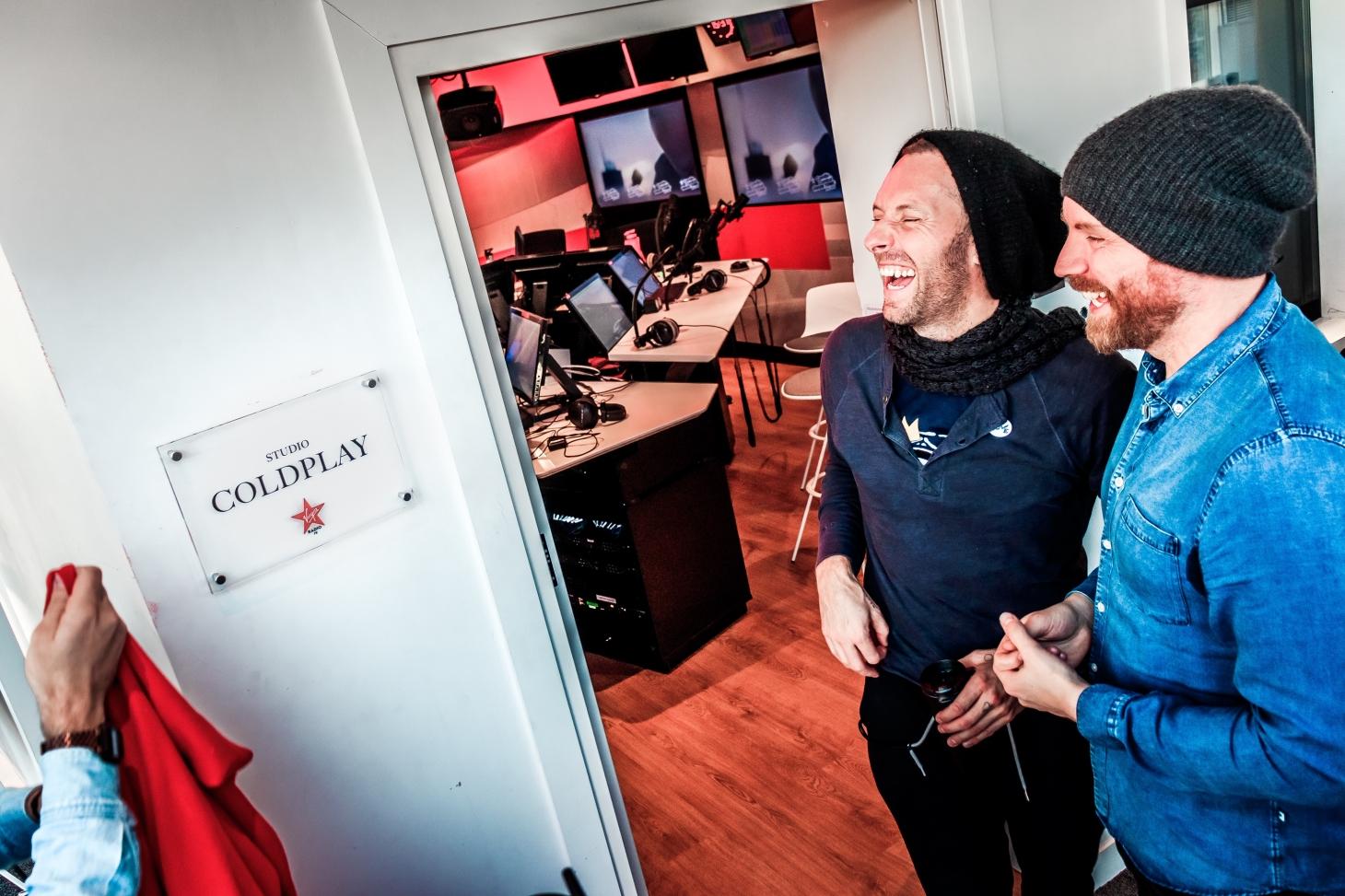 Coldplay chez Europe 2