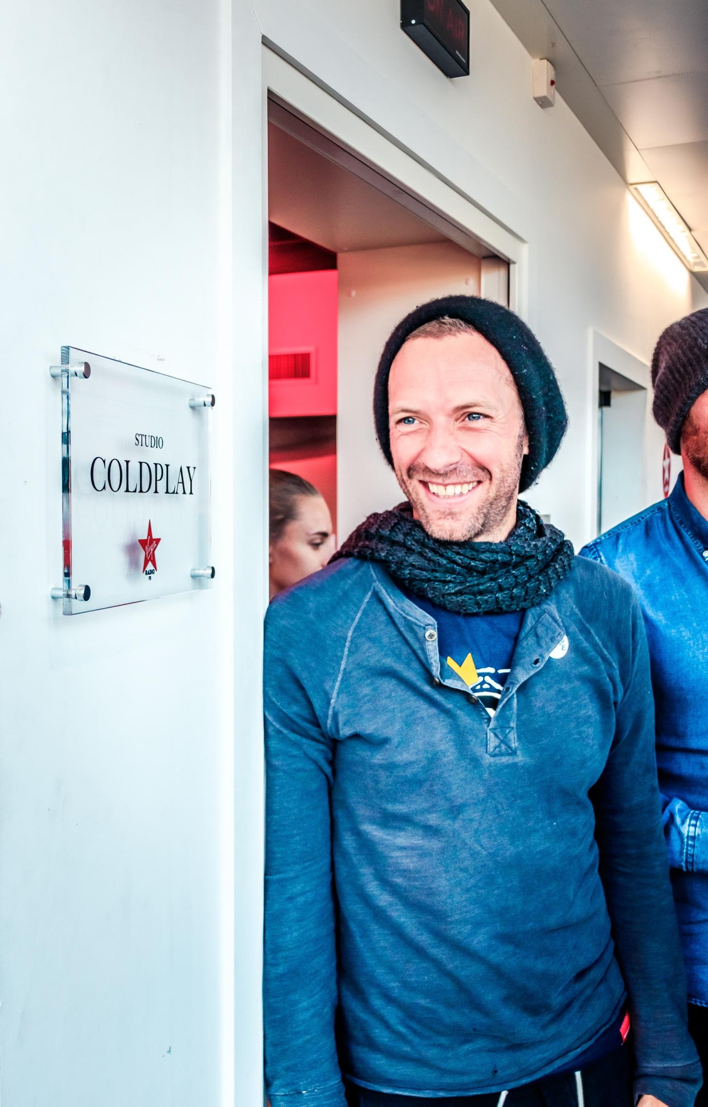 Chris Martin chez Europe 2