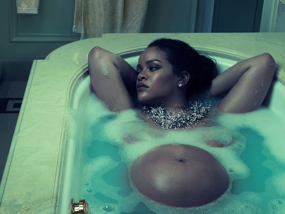 Rihanna dans Vogue
