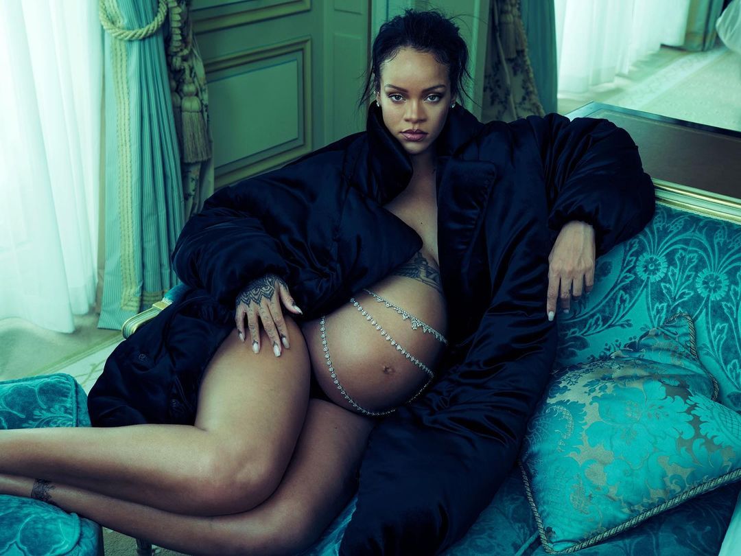 Rihanna dans Vogue