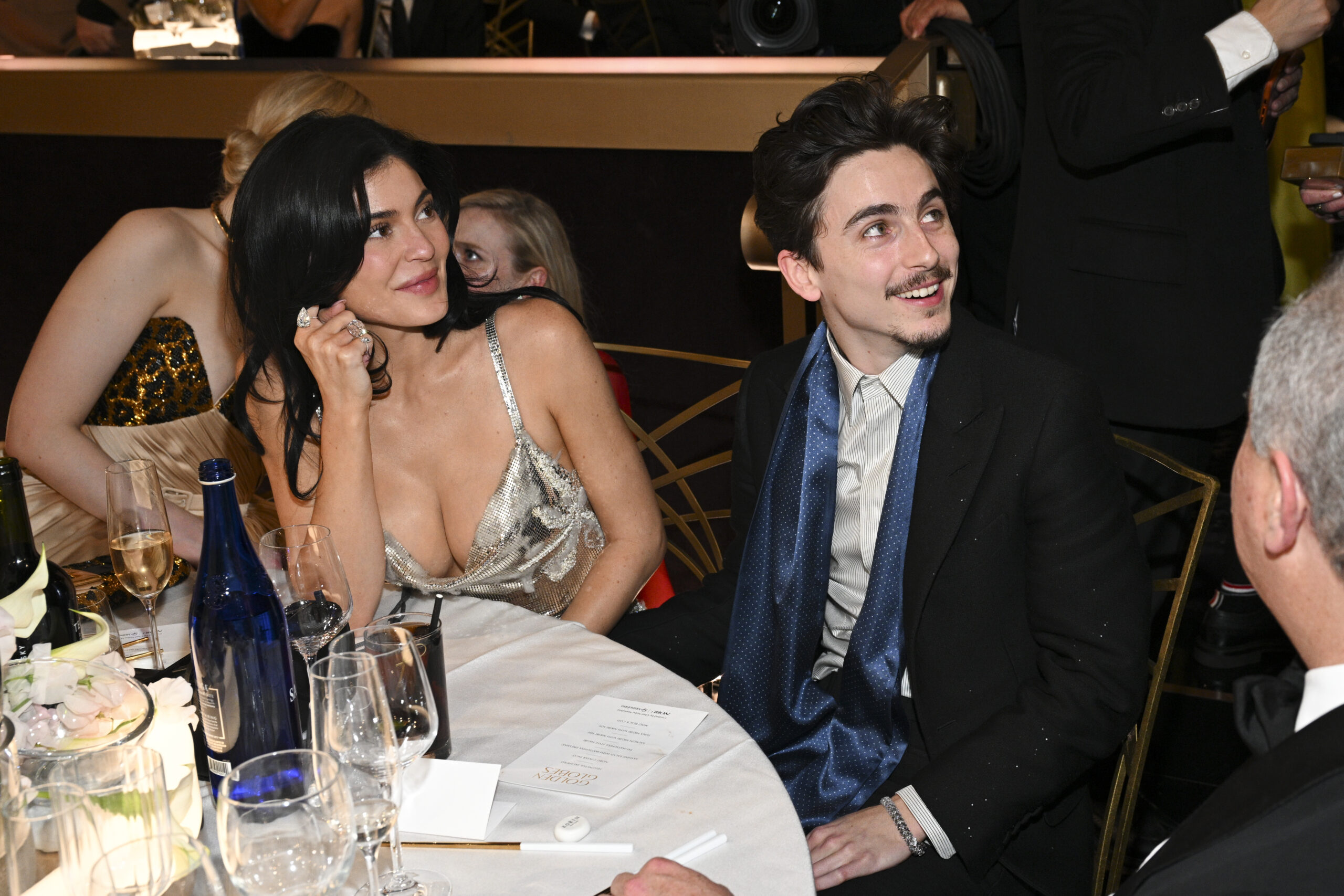 Golden Globes 2025 - Kylie Jenner et Timothée Chalamet