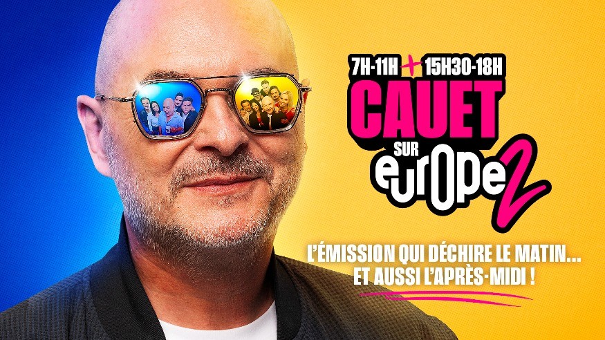 Retrouvez Cauet Sur Europe 2, de 7h à 11h et de 15h30 à 18h !