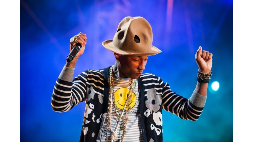 Pharrell Williams sera à Glastonbury cette année