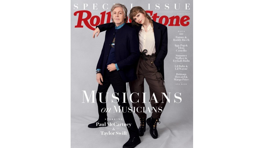 Paul McCartney et Taylor Swift en entretien pour RollingStone