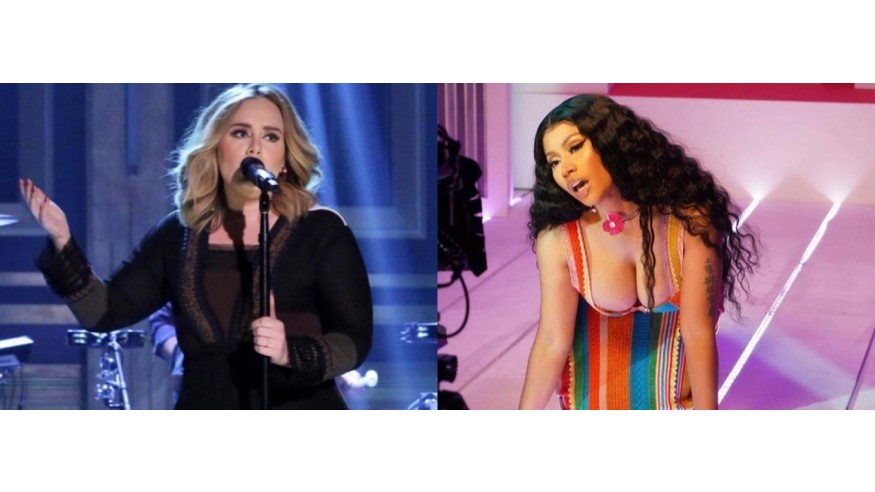 Adèle et Nicki Minaj ont enregistré un duo ensemble (VIDEO)