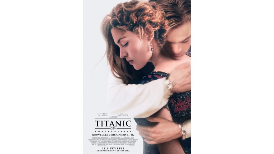 Alerte, Titanic ressort au ciné en version 4K et 3D !