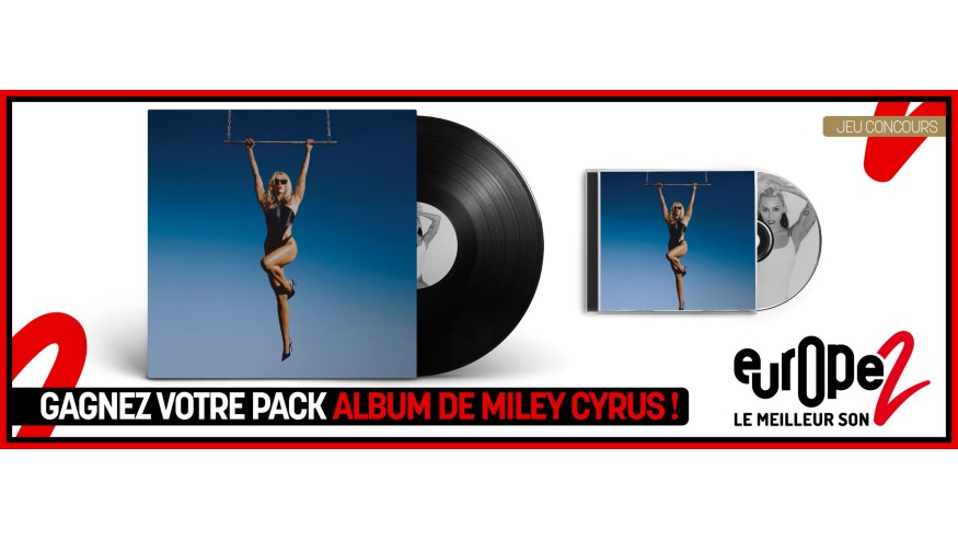 Miley Cyrus : Endless Summer Vacation, gagnez votre pack CD + Vinyle de l'album !