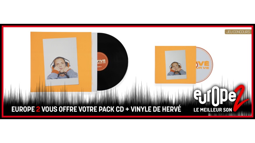 Gagnez votre pack CD + VINYLE de Intérieur Vie de Hervé !