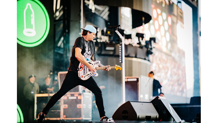 <p>Blink-182 à Coachella </p>