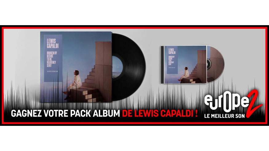 Gagnez votre pack album (CD + Vinyle) de Lewis Capaldi !