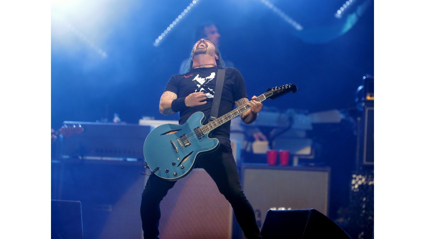 <p>Foo Fighters en tournée </p>
