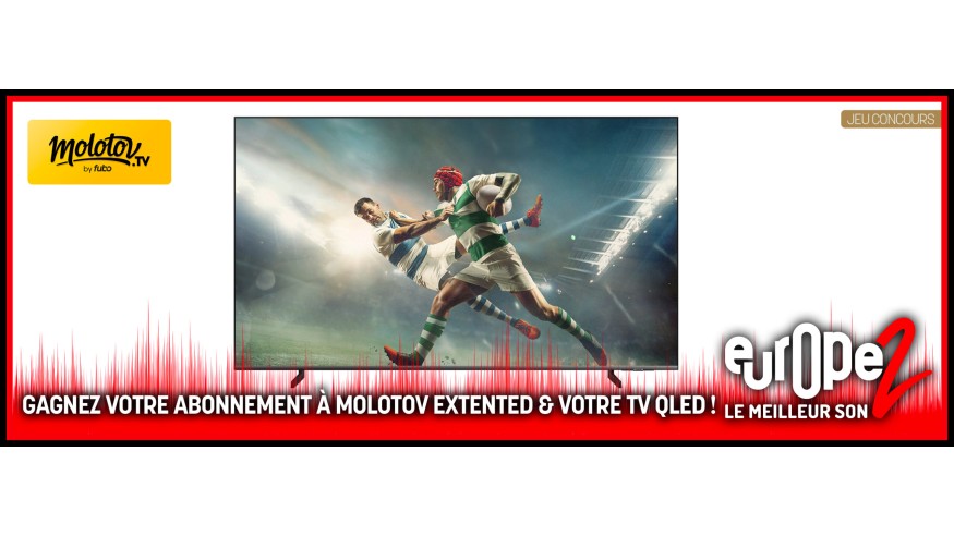 Gagnez votre pack Molotov avec Europe 2 !