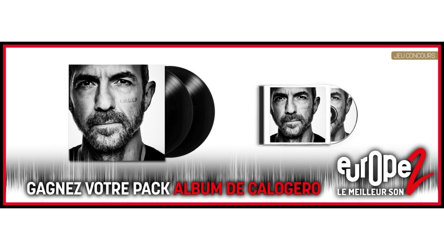 Gagnez votre pack CD + Vinyle du dernier album de Calogero !