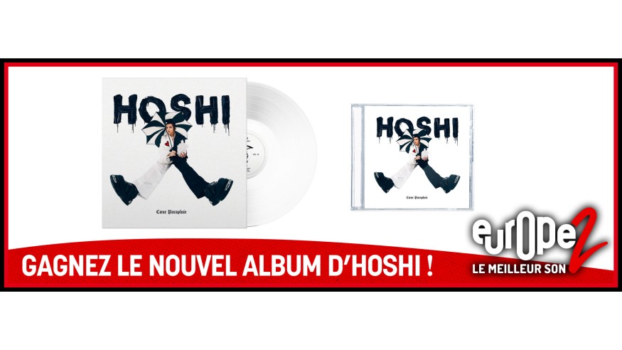 Gagnez Coeur Parapluie, le nouvel album d'Hoshi !