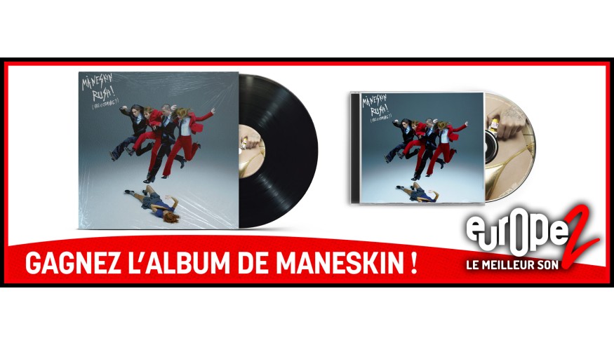 Gagnez vos coffrets CD + Vinyle de Maneskin !