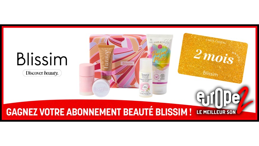 Gagnez votre carte cadeau Blissim avec Europe 2 !
