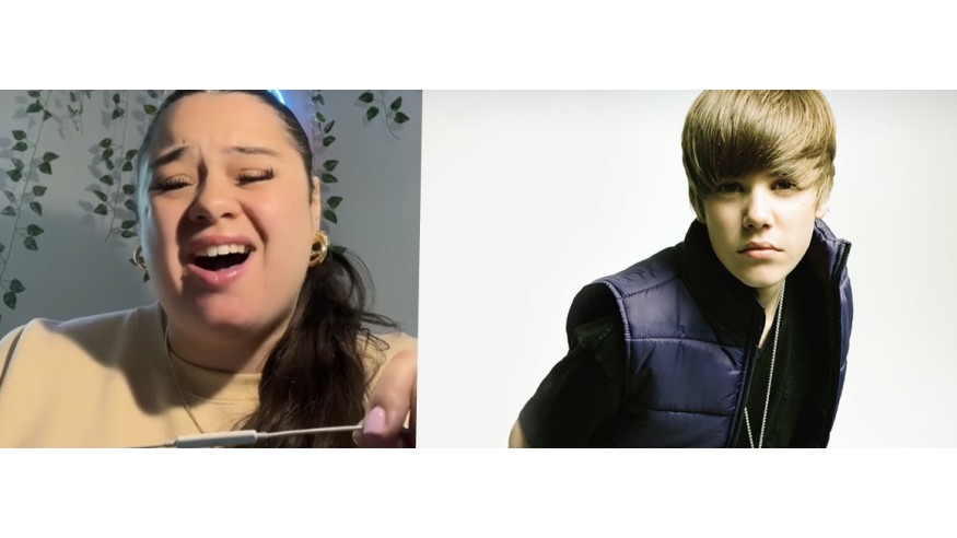 Sur TikTok, elle imite à la perfection la voix de Justin Bieber (et c'est bluffant)