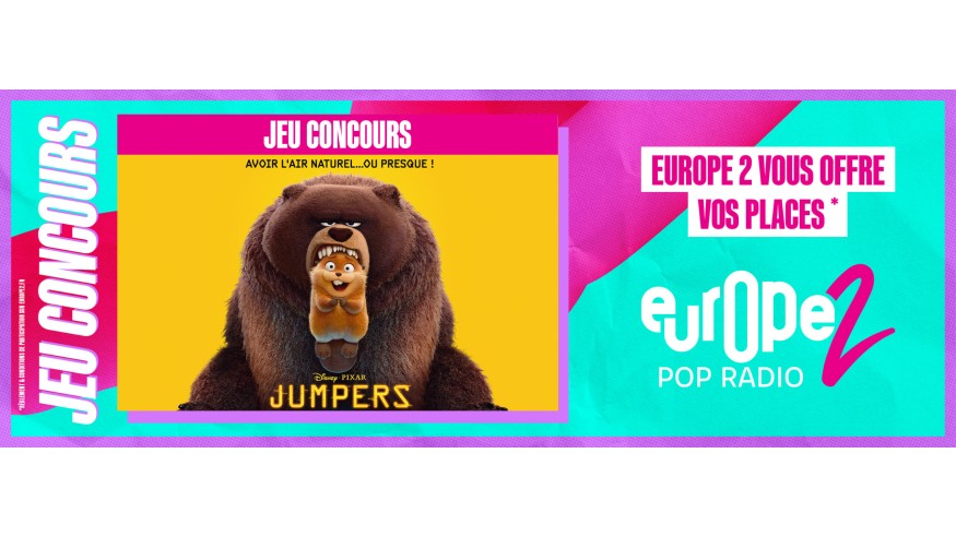 Gagnez vos places de ciné pour aller voir Jumpers – avec Europe 2 !
