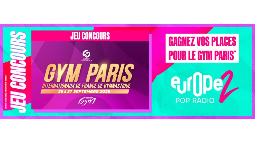 Gagnez vos places pour le Gym Paris avec Europe 2 !