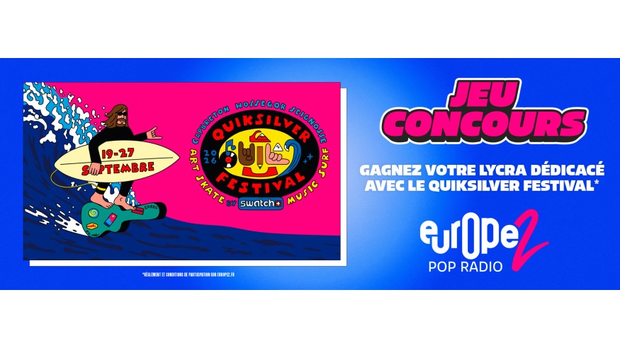 Gagnez votre lycra Quiksilver dédicacé